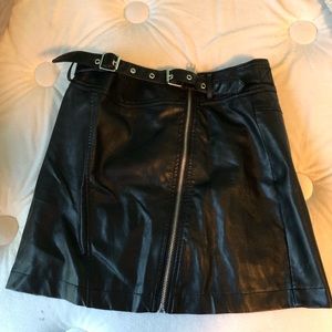 Forever 21 Leather Skirt